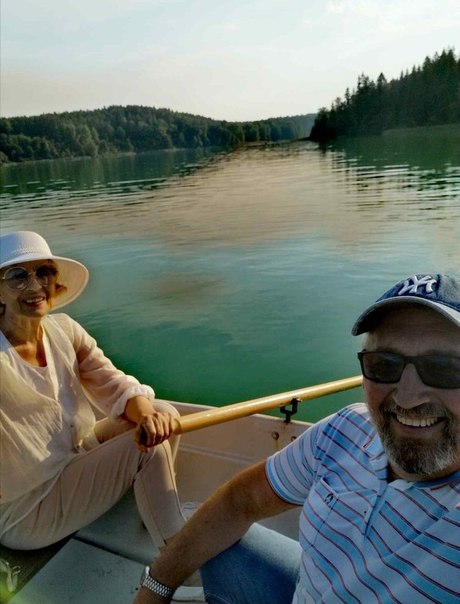 Asmeninio archyvo nuotr./Dalia Teišerskytė, Mečislovas Subelis