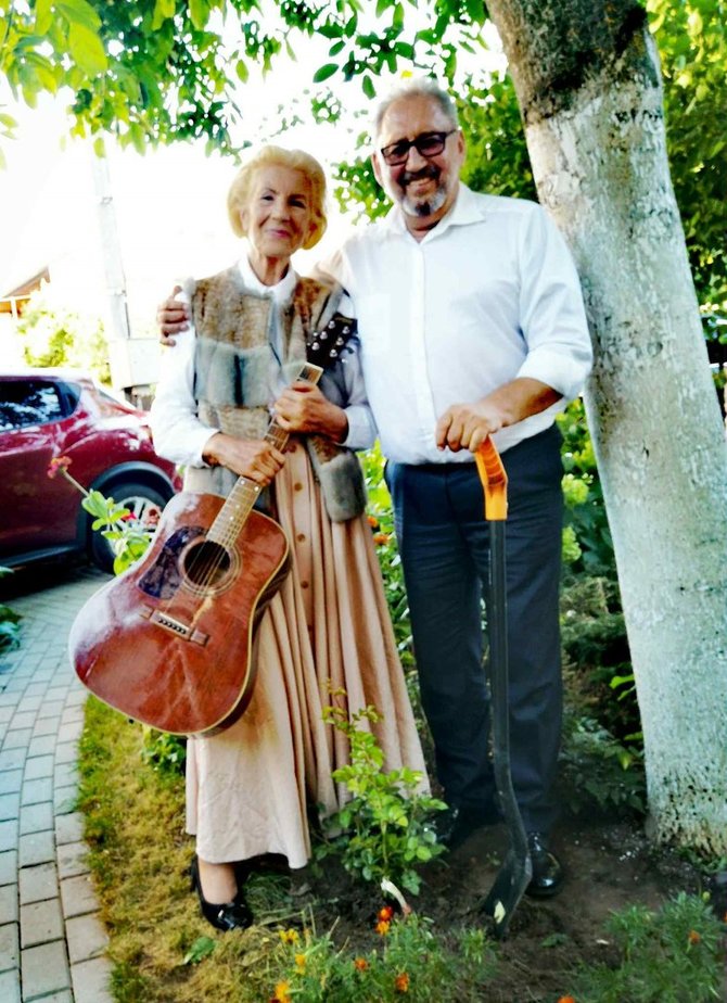 Asmeninio archyvo nuotr./Dalia Teišerskytė, Mečislovas Subelis