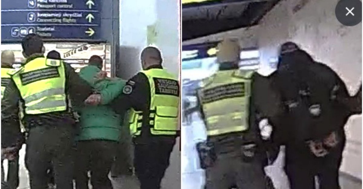 Vietoje Turkijos tėvas ir sūnus „atostogauja“ Vilniaus areštinėje: šėlo lėktuve