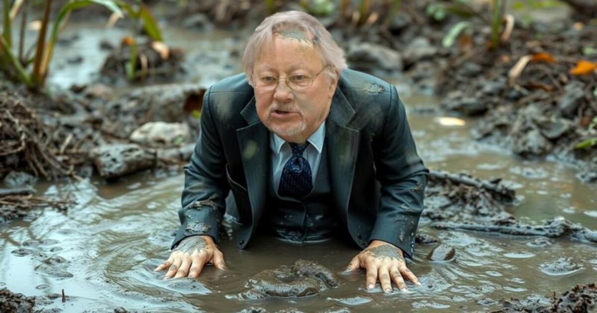 profesorius Vytautas Landsbergis kapstosi „Nemuno dumble“