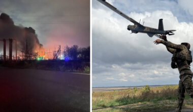 Ukraina smogė Oriolo šiluminei elektrinei: miestas liko be elektros, šildymo ir karšto vandens