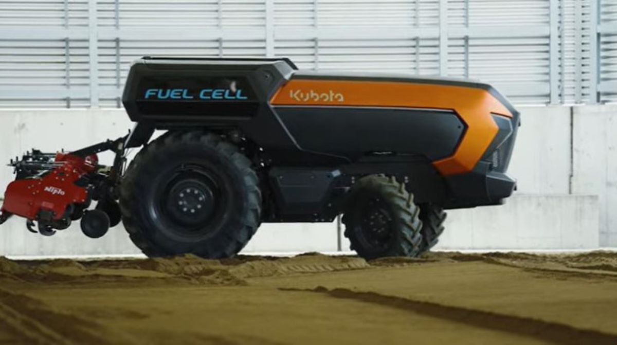 Mano ūkis - Pristatė koncepcinį vandeniliu varomą autonominį traktorių