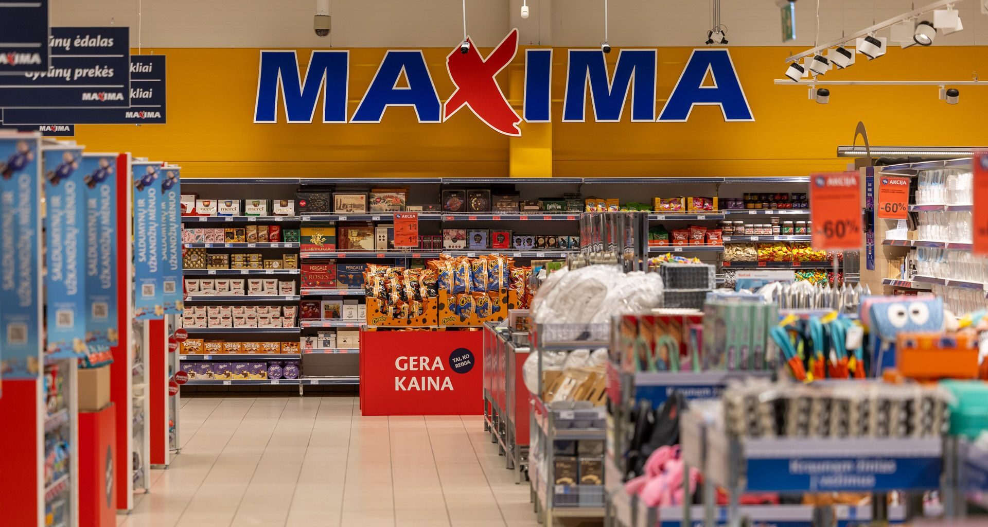 „Maxima“ skolinasi net 260 mln. eurų