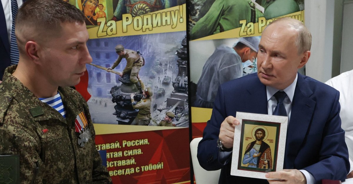 Rusijos Dūmos vadovas skėlė nesivaržydamas: Vakarai „privalo nusilenkti“ Putinui