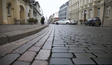 J. Basanavičiaus gatvė liks uždaryta iki vasaros