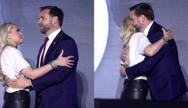 Intymus Erikos Kirk ir Vance'o apkabinimas įaudrino amerikiečius: ekspertai pasakė, ką tai gali reikšti