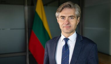 Budrys Vašingtone: griežtos sankcijos Rusijai – tai kalba, kurią ji supranta