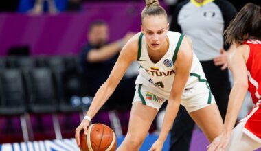 Lietuvos moterys atranką į Europos čempionatą pradėjo sutriuškindamos Švediją