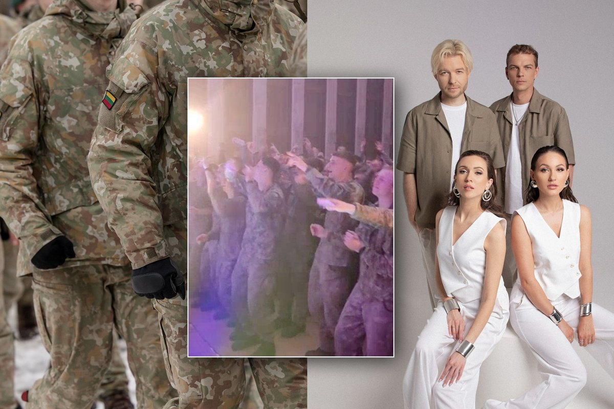 Šio koncerto „DAR“ nepamirš ilgai: vaizdo įraše – siautulingai nusiteikę kariškiai