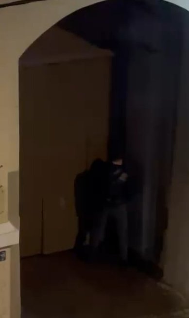 Violetos Baublienės užfiksuoti asmenys (nuotr. stop kadras)