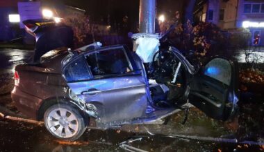 Vilijampolės tragedija: BMW markės automobilis pateko į avariją