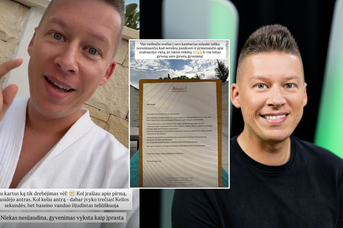 Kipre atostogaujančiam Makaliui – neįprasta patirtis