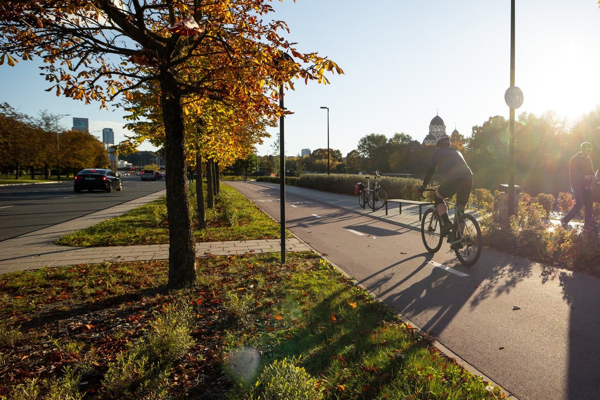 Po lietingo pirmadienio, lietaus bus vis mažiau
