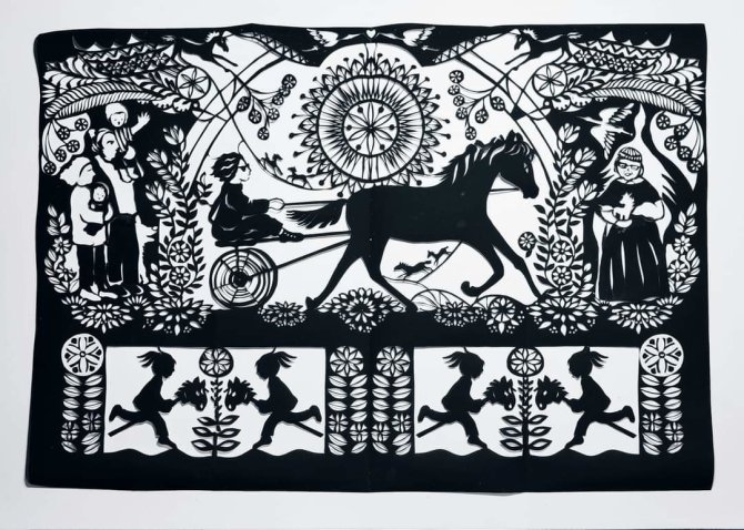 Asmeninio archyvo nuotr./Rasos Slesoriūnienės karpiniai