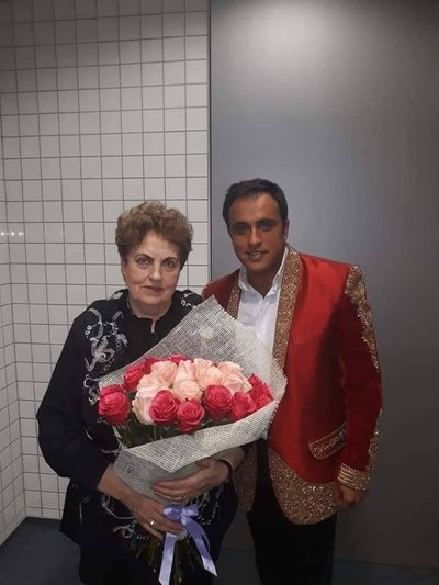 Radži ir jo globėja Vida Minevičienė