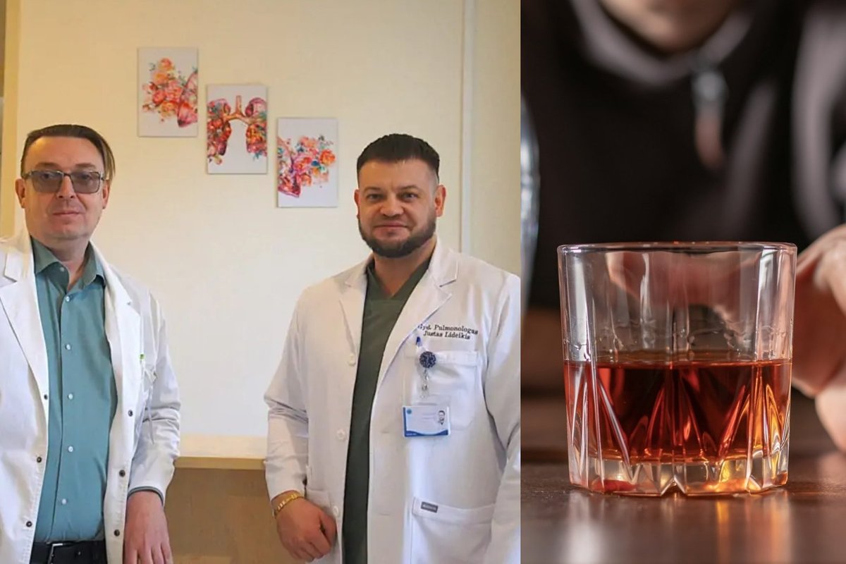 Kaip gydytojai išgelbėjo gyvybę po neaiškios kilmės alkoholio vartojimo