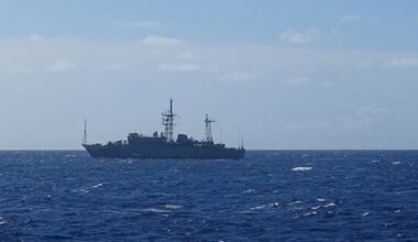 JAV prie savo vandenų aptiko rusų šnipinėjimo laivą