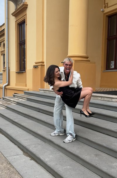 Lukas Karalius ir jo mylimoji Deimantė