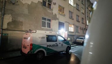 Šiame bendrabutyje nužudytas jaunas vyras.<br>V.Skaraičio nuotr.