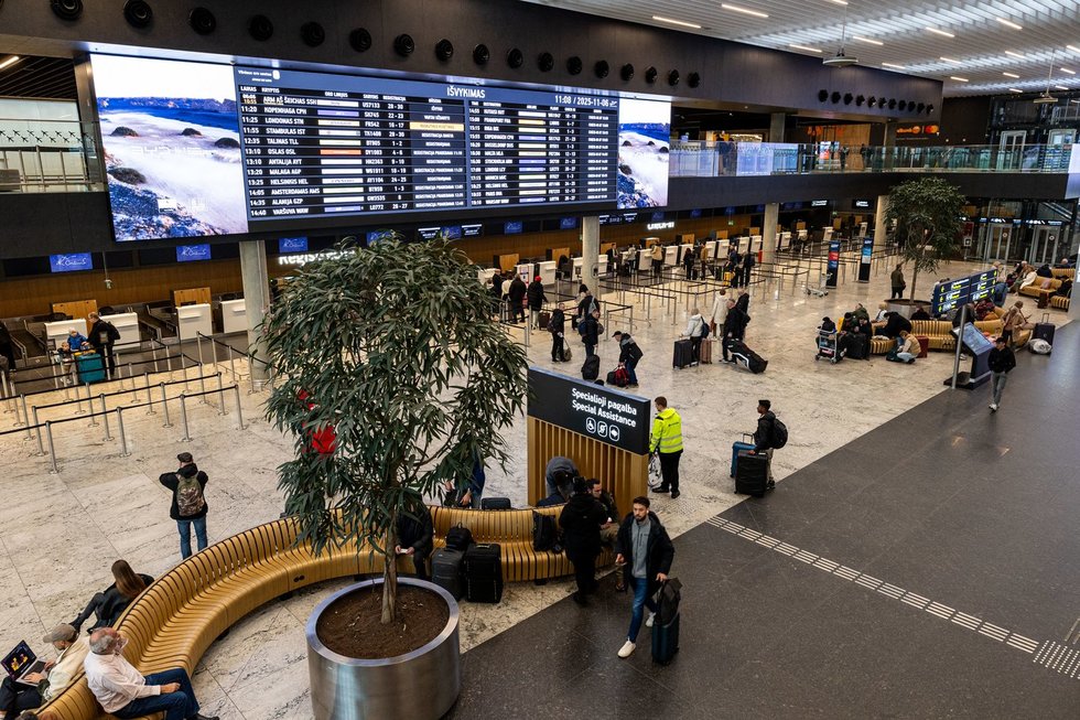 Vilniaus oro uostas (Paulius Peleckis/ BNS nuotr.)