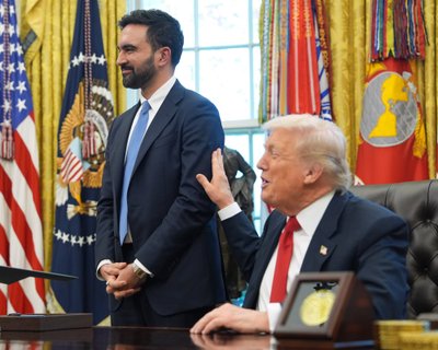 Niujorko meras Zohranas Mamdanis ir JAV prezidentas Donaldas Trumpas susitiko Baltuosiuose rūmuose