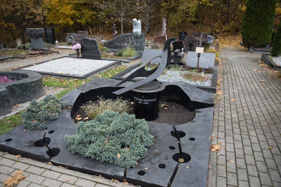 Maestro Vytauto Kernagio kapas (nuotr. Dmitrij Kudriavcev/Fotodiena)
