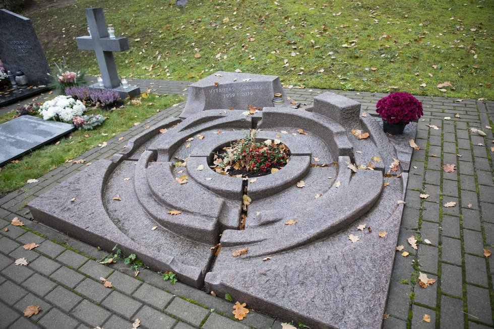 Vytauto Šerėno kapas (nuotr. Dmitrij Kudriavcev/Fotodiena)