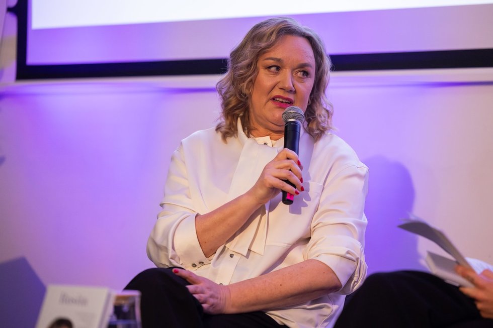 Rositos Čivilytės knygos pristatymas (Patricija Adamovič / BNS nuotr.)