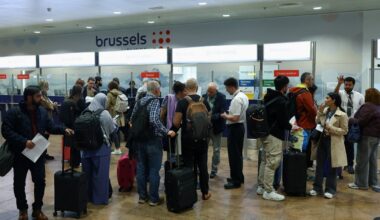 Briuselio oro uoste sustabdyti skrydžiai, įtarus, kad pastebėtas dronas