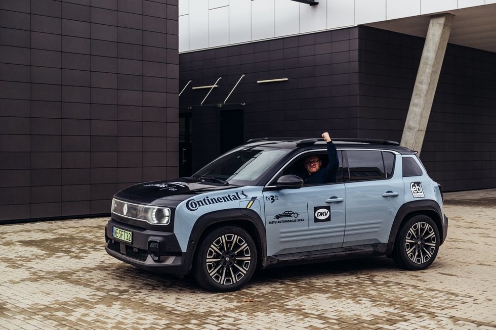 Lietuvos metų automobilis 2026“ elektromobilių bandymai (nuotr. Vytauto Pilkausko)