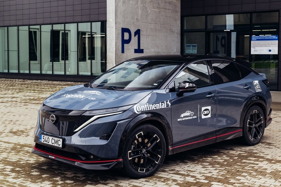 Lietuvos metų automobilis 2026“ elektromobilių bandymai (nuotr. Vytauto Pilkausko)