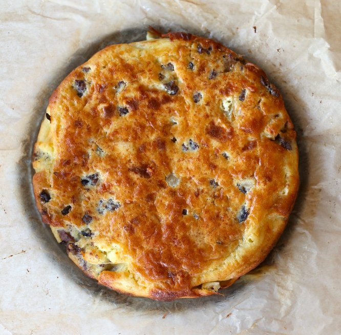 Jautienos pyragas su blynų tešla (nuotr. Gera virtuvė)