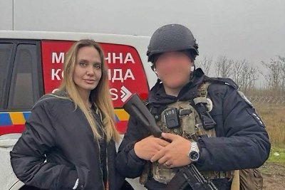 Angelina Jolie Ukrainoje