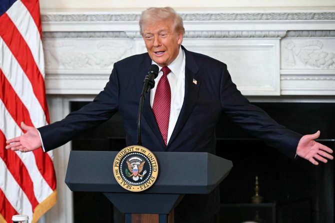 Donaldas Trumpas / SAUL LOEB / AFP