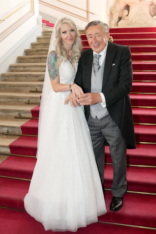 Richardas Lugneris su žmona Simone