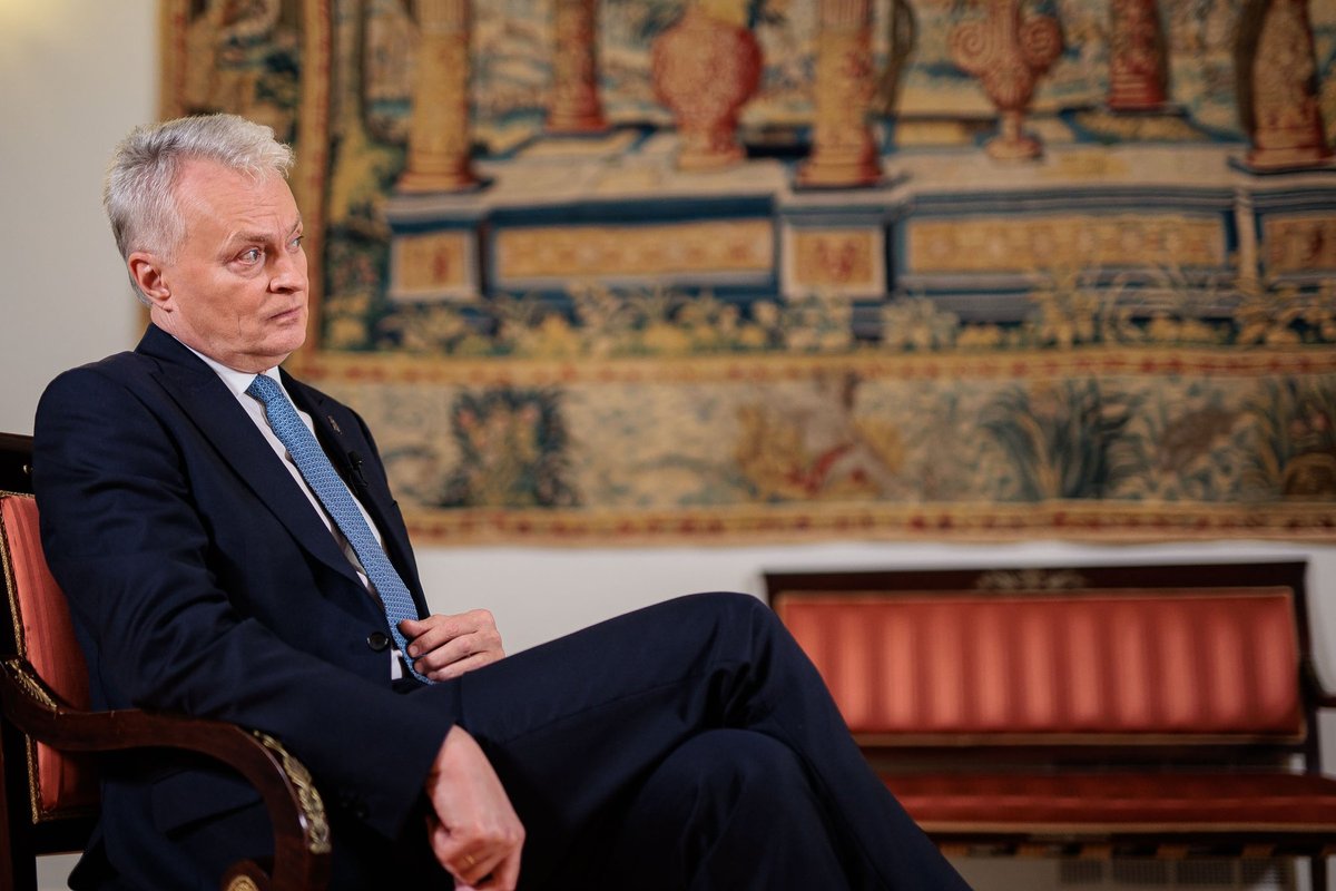 Nausėda: žinutė Baltarusijai aiški - Delfi