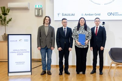 Viešųjų pirkimų lyderių apdovanojimai 2025