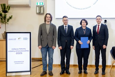 Viešųjų pirkimų lyderių apdovanojimai 2025