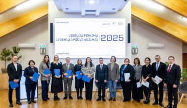 Paskelbtos 2025 m. viešųjų pirkimų lyderiais pripažintos Lietuvos įmonės ir įstaigos