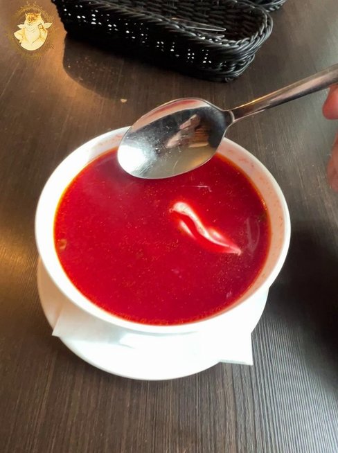 Burokėlių sriuba (nuotr. Riebus katinas)