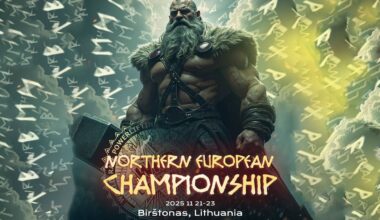 WRPF Šiaurės Europos jėgos trikovės čempionatas 2025. Trečioji diena