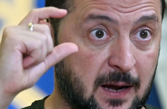 AFP/ „Scanpix“/Volodymyras Zelenskis