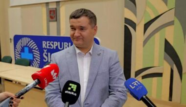 tai didžiulė atsakomybė, bet problemas spręsime bendrai