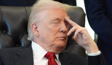 Donaldas Trumpas – vis labiau pavargęs?