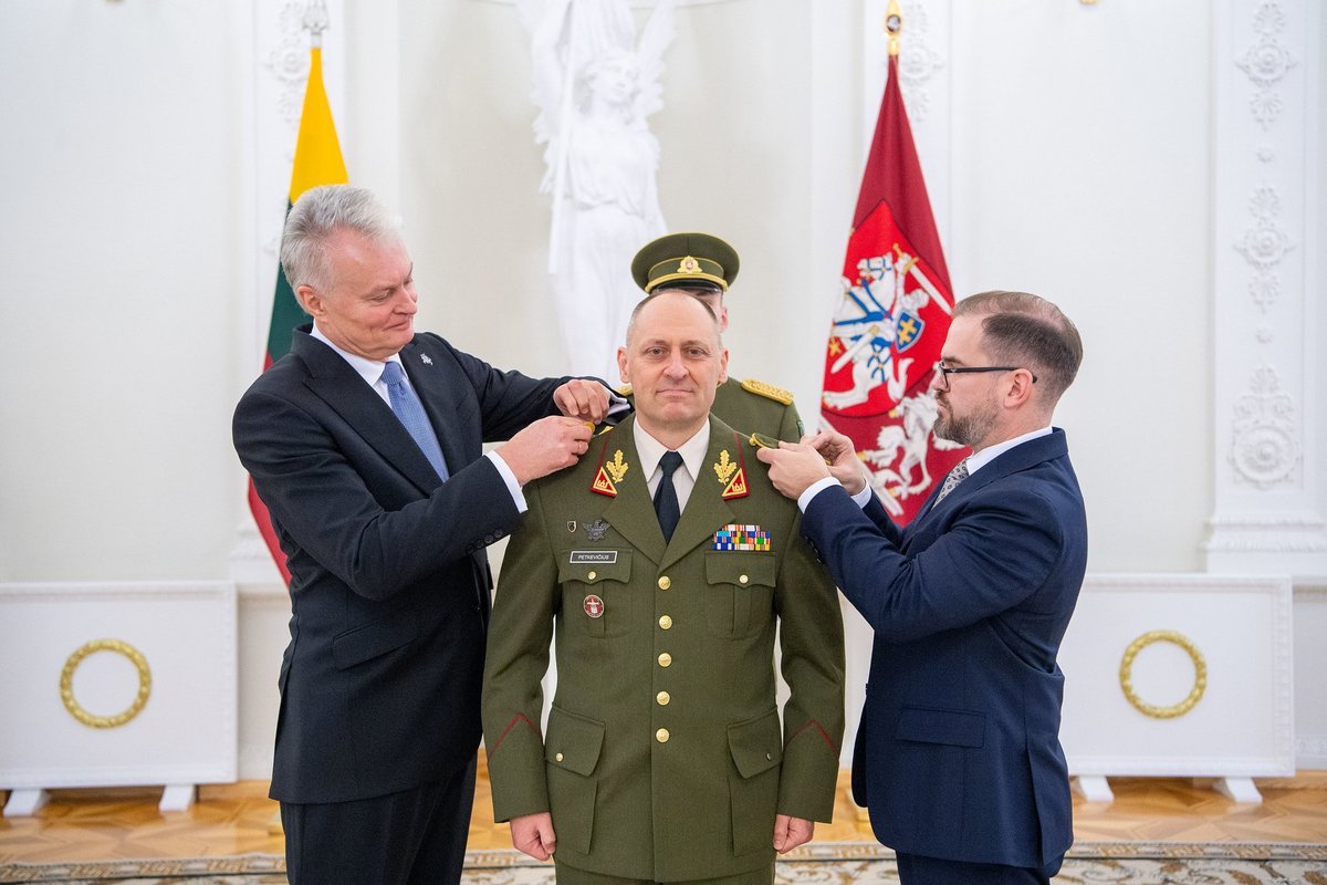 Lietuvos kariuomenėje – naujas generolas