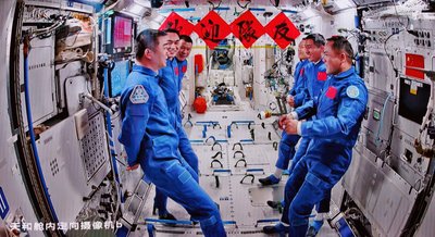  Po incidento Kinijos kosminėje stotyje išsiųstas tuščias erdvėlaivis, kuriuo bus pargabenti žmonės 