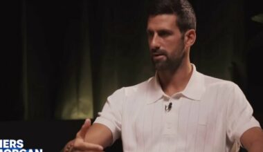 Atviras Djokovičiaus interviu: apie geriausią visų laikų žaidėją, karjeros saulėlydį, Sinnerį ir Alcarazą, karjeros viršūnę ir Sinnerio dopingo bylą