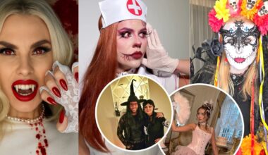 Žinomi žmonės pasidavė Helovyno dvasiai: pademonstravo šiurpius įvaizdžius, kuriems negailėjo nei laiko, nei pastangų