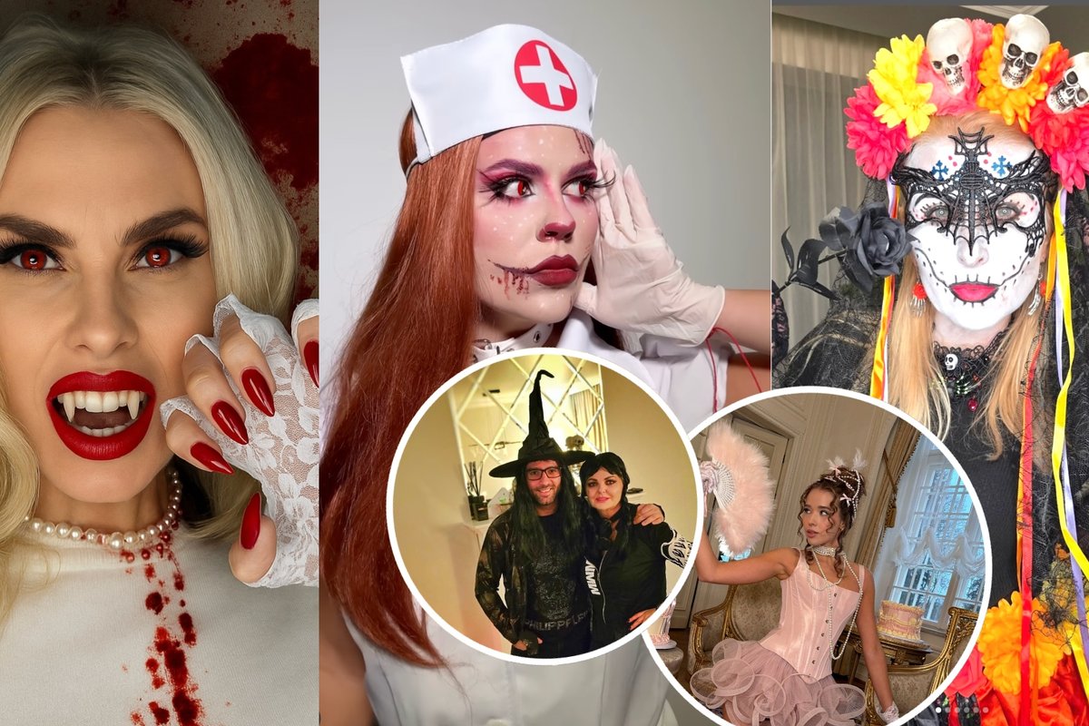 Žinomi žmonės pasidavė Helovyno dvasiai: pademonstravo šiurpius įvaizdžius, kuriems negailėjo nei laiko, nei pastangų