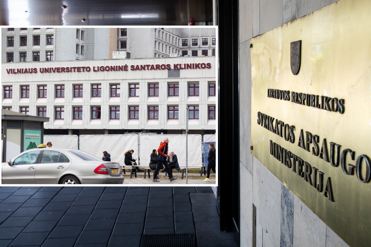 Ministrė pakomentavo Santaros klinikų situaciją